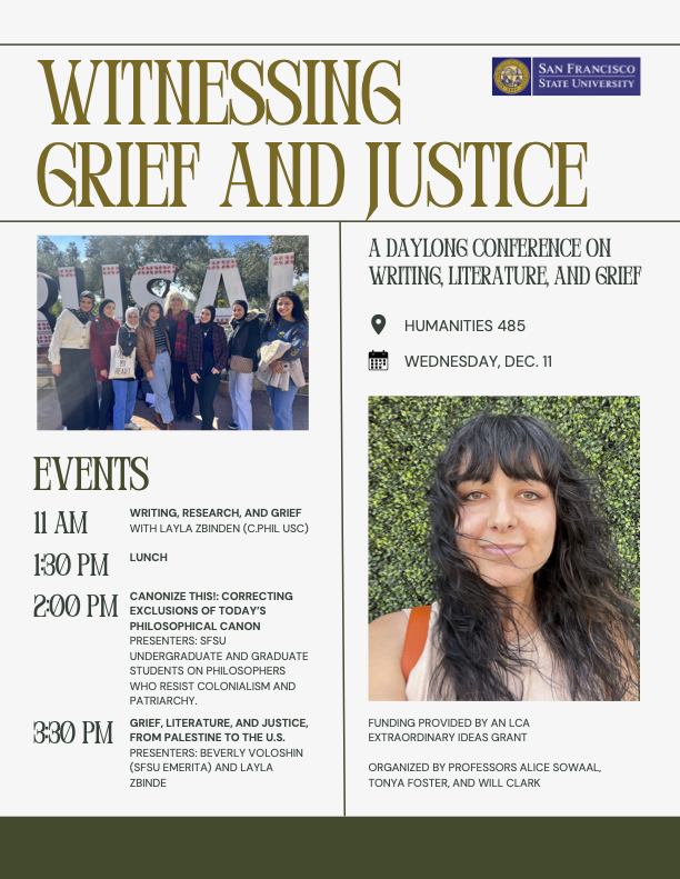 Witnessing Grief and Justice Event